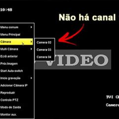 DVR Hikvision não há o canal 01