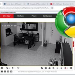 Hikvision - Câmera IP no Google Chrome