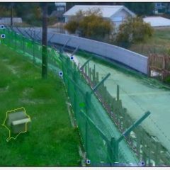 Análise inteligente de vídeo - entrada e saída de área